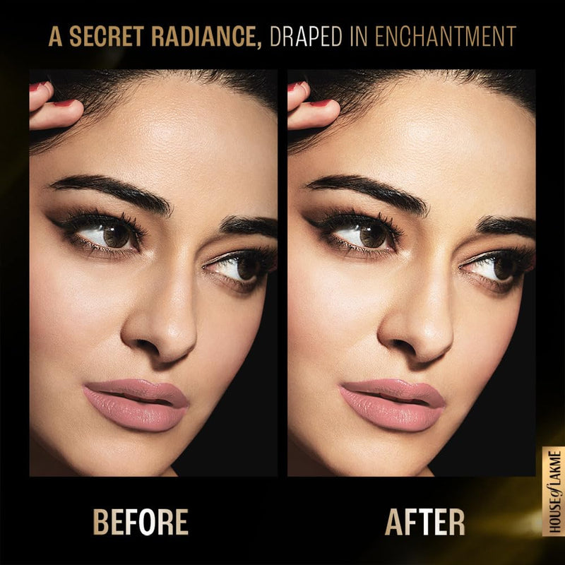 Lakme FOREVER MATTE FOUNDATION for Superior Coverage, with Vitamin E, sunscreen, lightweight & water resistant facemakeup Marble, 27ml (OG Collection)