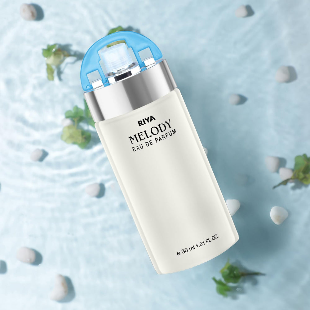 RIYA MELODY (Sea Green) Perfume for Women - 30 ml | Eau De Parfum with Long Lasting Fragrance | Citrus Floral Fresh Perfume Spray