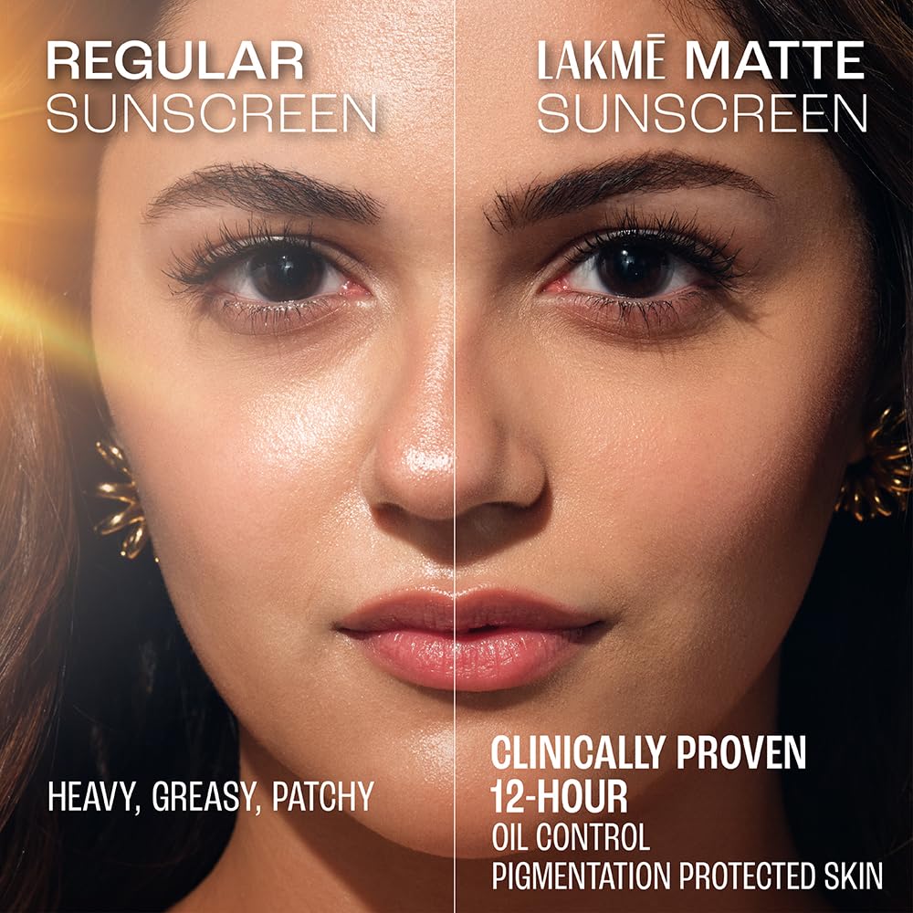 LAKMÉ Sun Expert Spf 50 Pa+++ Ultra Matte Lotion All Skin, 50 Ml And Pond's Triple Vitamin Moisturising