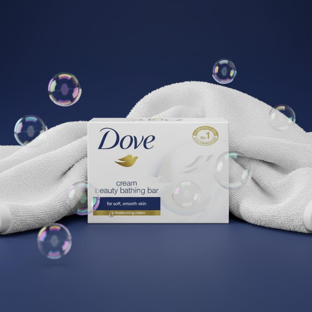 Dove Cream Beauty Bathing Bar 50 g - Pack of 6