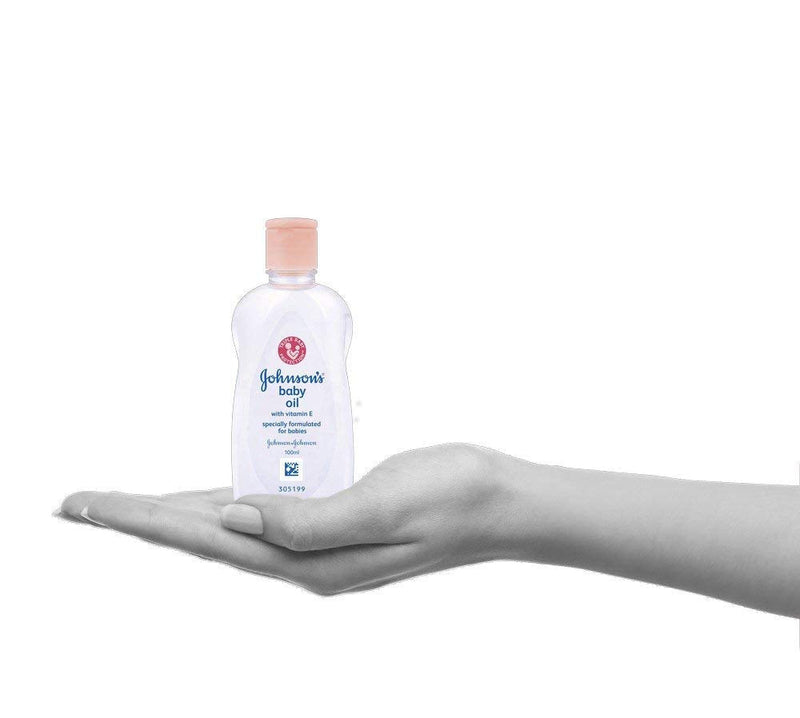 Johnson's Baby Oil with Vitamin E, 100ml