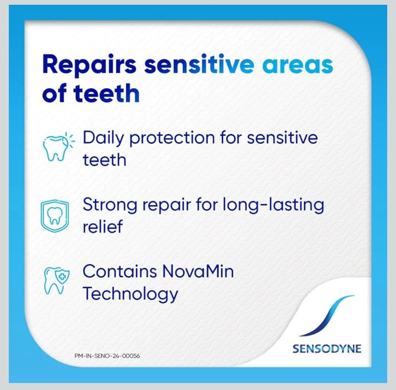 Sensodyne Toothpaste Fresh Gel | Daily Sensitivity Relief Tooth Paste Pack of 1 - 100gm | Dentist Recommended |Free Sansodyne toothbrush worth-70