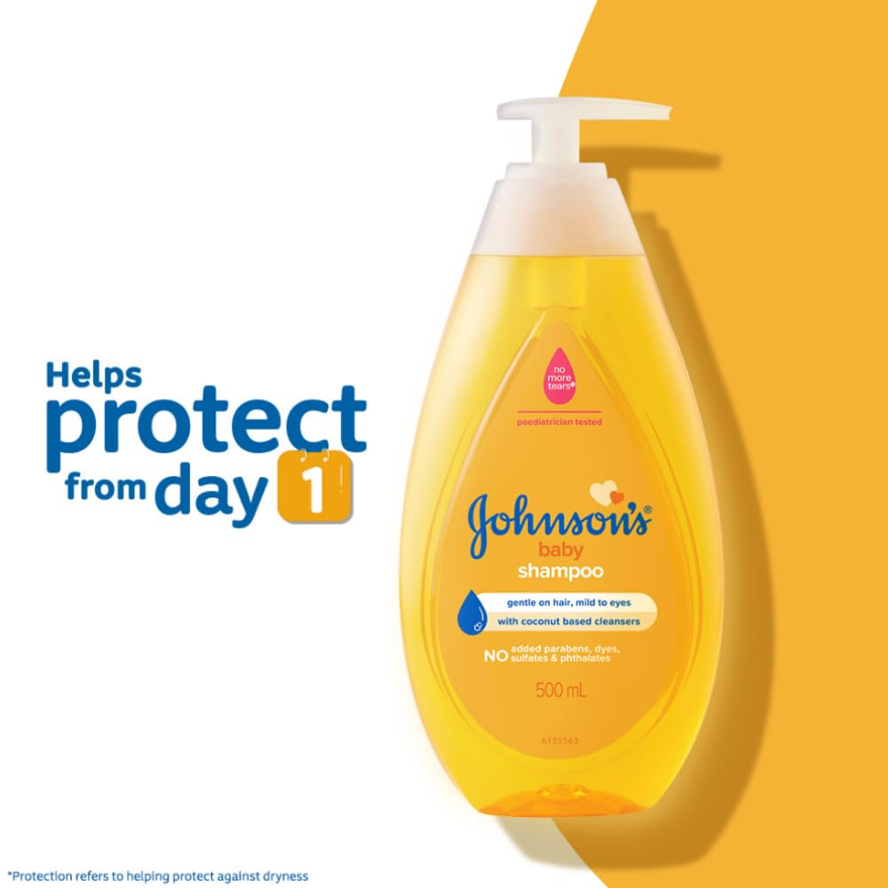 Johnson's Baby No More Tears Shampoo | Paraben & Sulphate Free, pH Balanced | 200ml