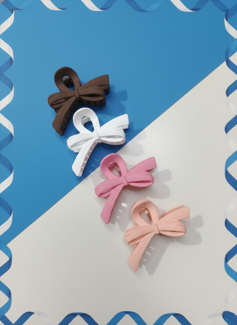 Pack of 4 matte Hair Claw Clutcher Clip for women and girls |
