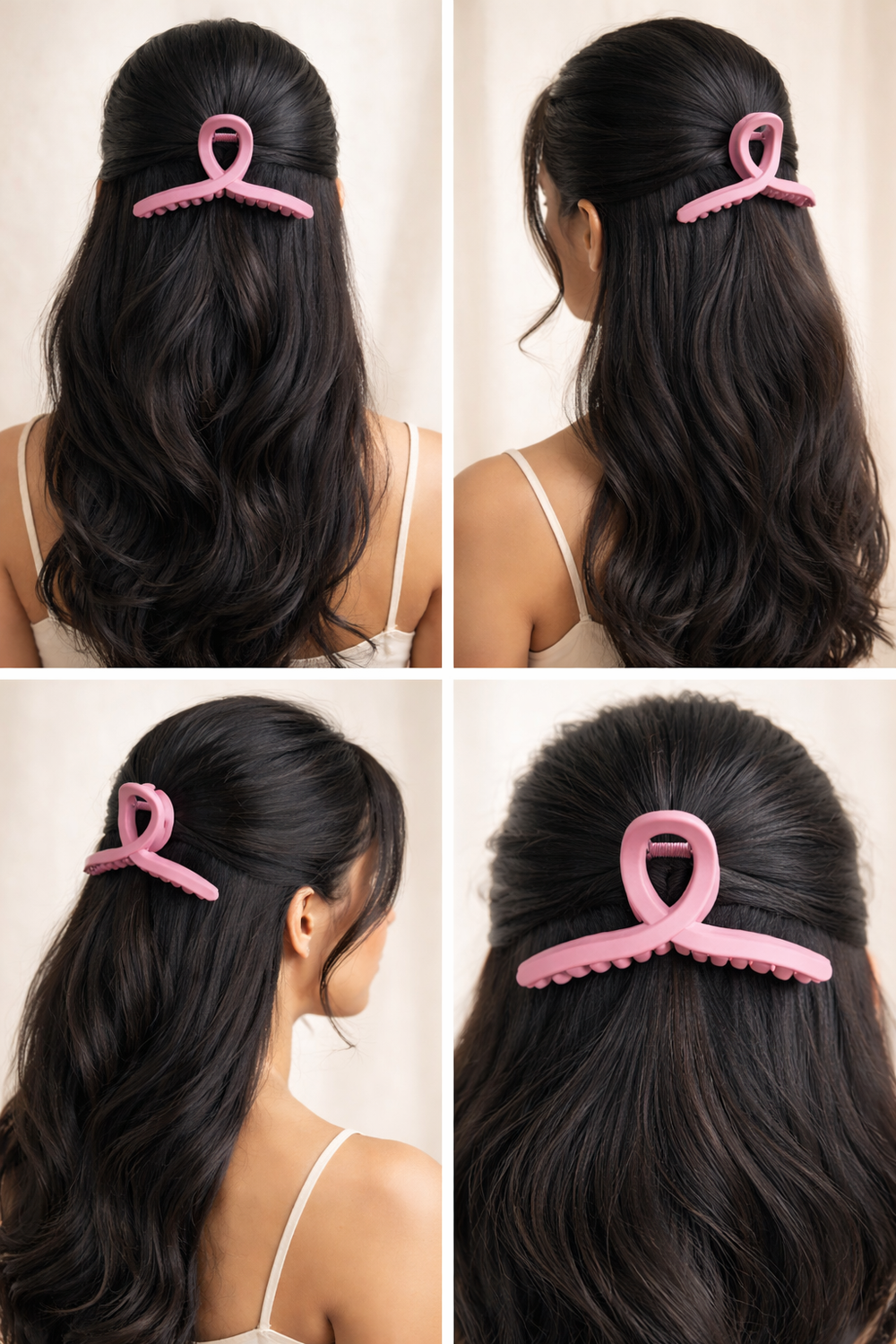 Modern Hair Clutcher Set – (Pack of 3)