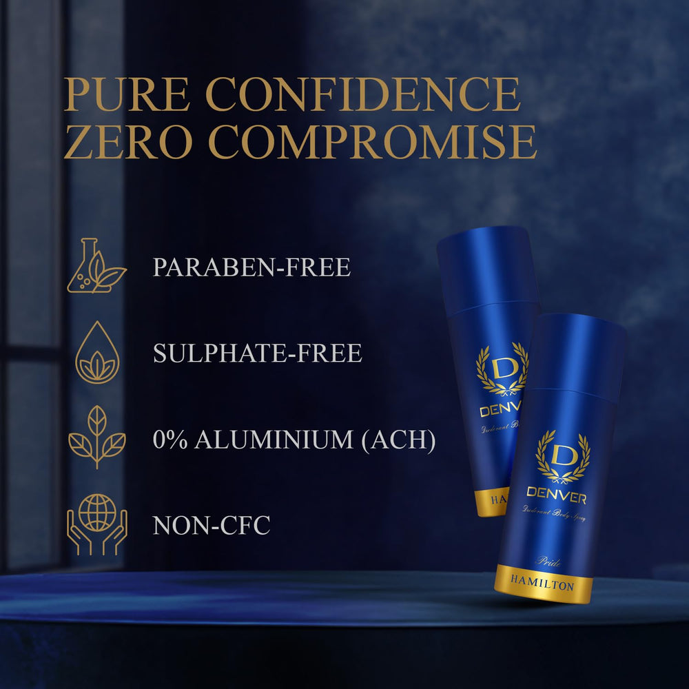 DENVER Pride Deodorant For Men- 150ML | Long Lasting Deodorant Body Spray For Men