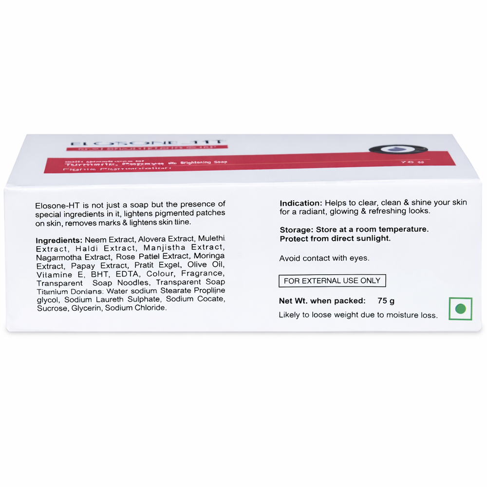 Elosone. HT Skin Brightening Soap pack of 1