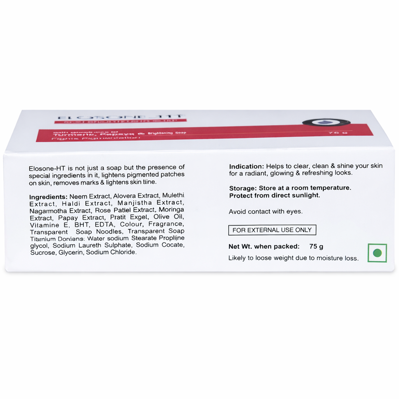Elosone. HT Skin Brightening Soap pack of 1