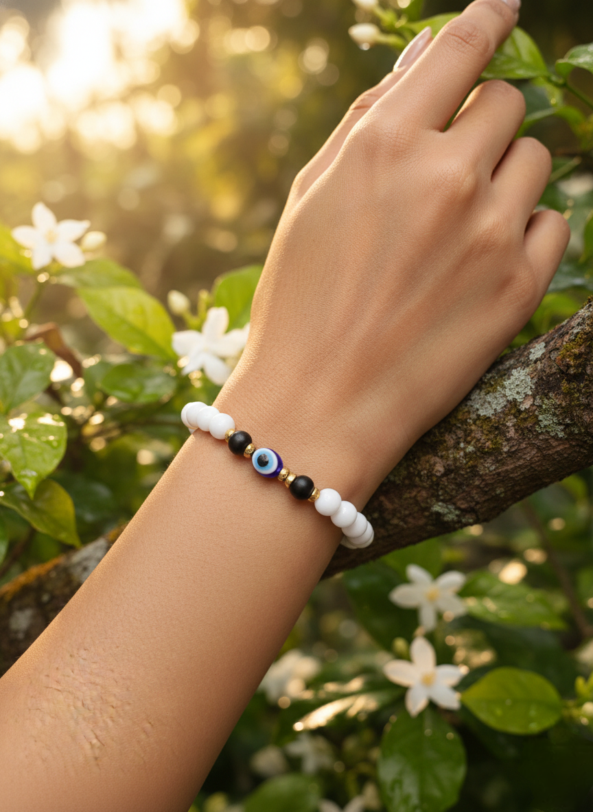 Sweet Beaded Panda Bracelets (Pack of 3)