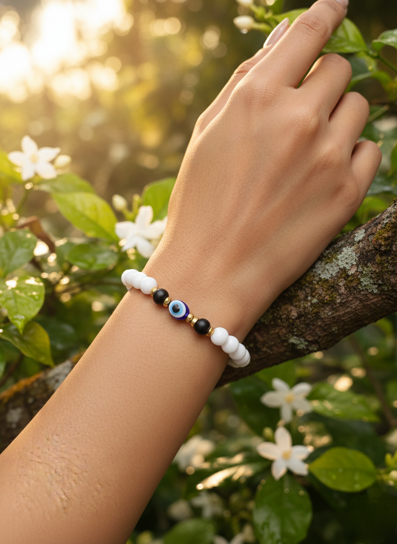 Sweet Beaded Panda Bracelets (Pack of 3)
