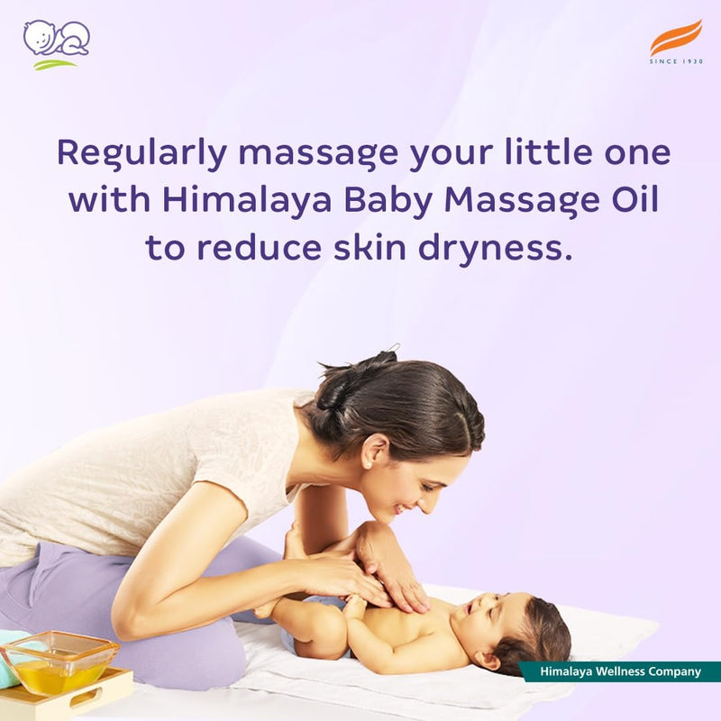 Himalaya Baby Massage Oil 200ml |Free Gentle Baby Soap 75g*