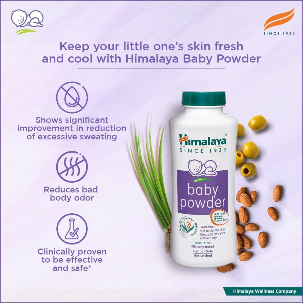 Himalaya Powder For Baby, (100G)