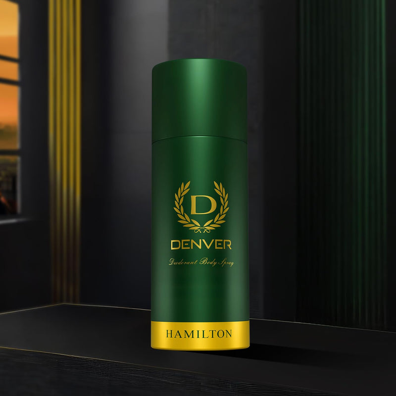 DENVER Hamilton Deo - 150ML Each | Long Lasting Deodorant Body Spray for Men