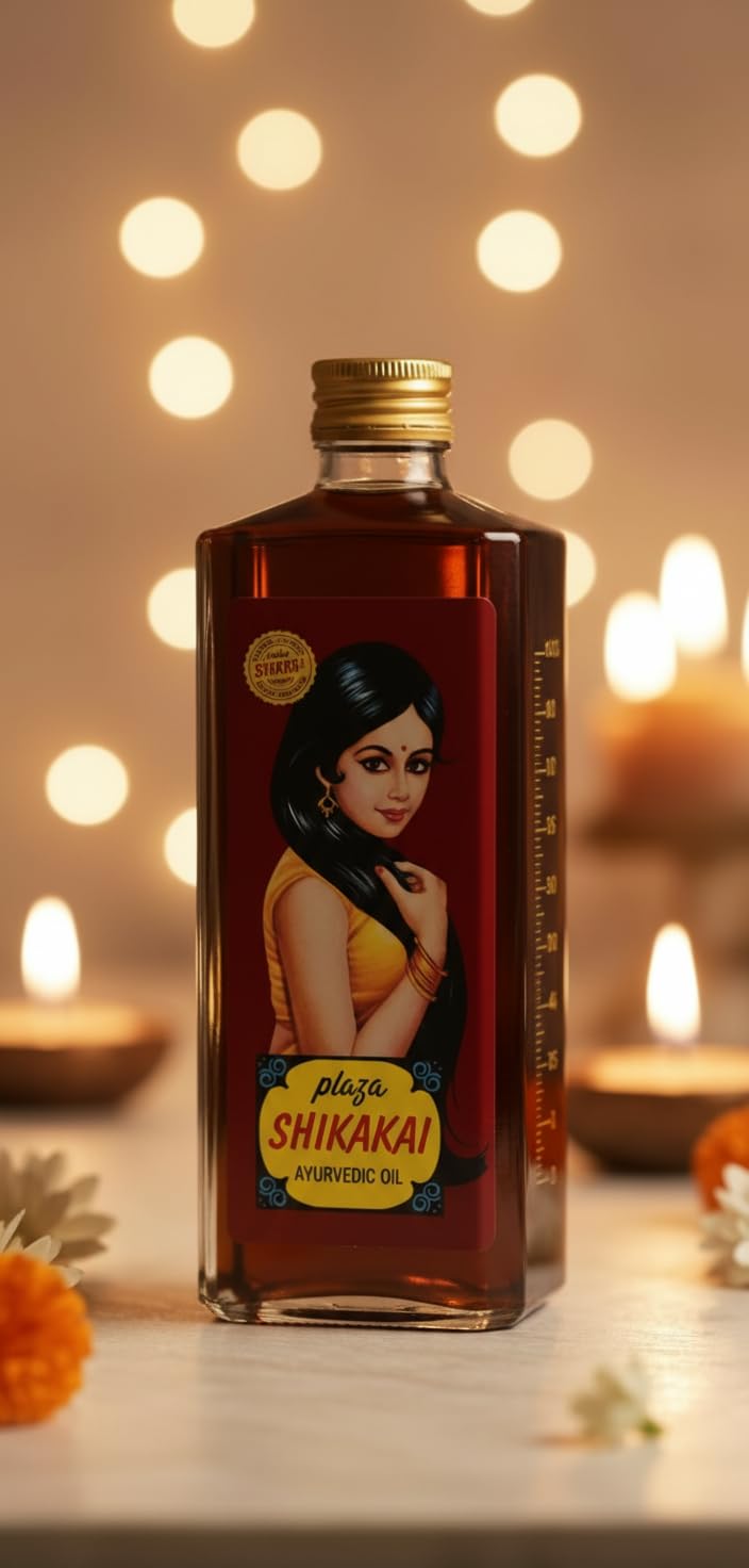 Plaza Shikakai Anti HairFall Ayurvedic Oil, 200 ml