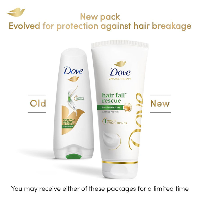 Dove Hair Fall Rescue Conditioner 175 ml|| Hair Fall Control for Smooth|| Frizz Free Hair - Deep Conditions Dry and Damaged Hair for Men & Women