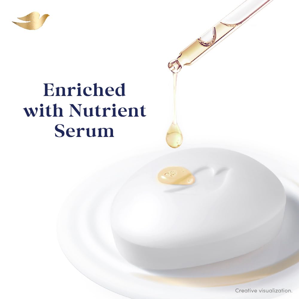 Dove Serum Bar | with Nutrient Serum | Deep Nourish | 225g (75g x 3)| (Pack of 3)