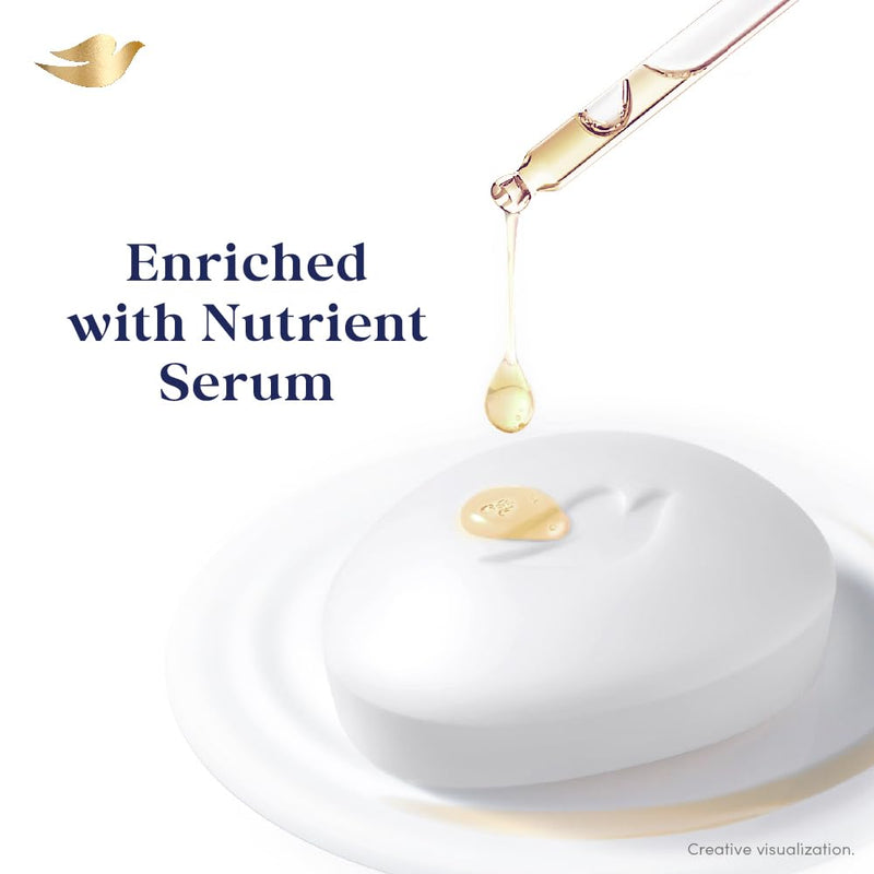 Dove Serum Bar | with Nutrient Serum | Deep Nourish | 225g (75g x 3)| (Pack of 3)