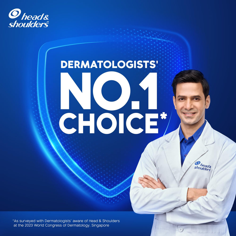 Head & Shoulders Smooth & Silky Anti-Dandruff Shampoo with Free 2-in-1 Conditioner (70 ml) | Up to 100% Dandruff Protection
