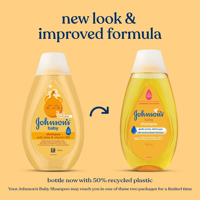 Johnson's Baby No More Tears Shampoo, 100ml