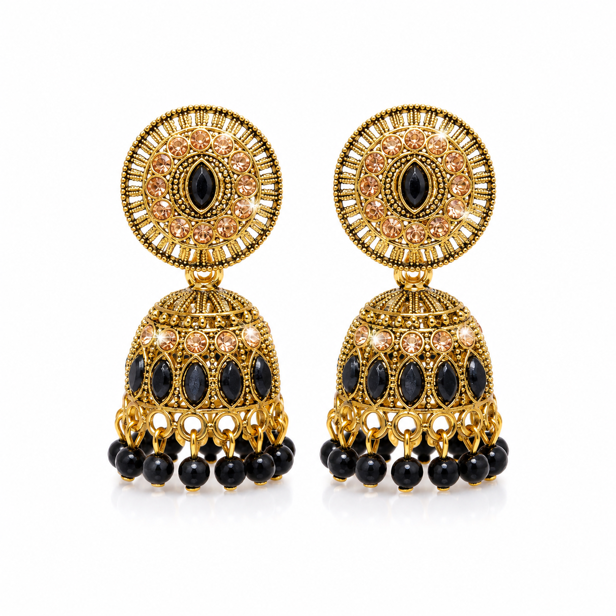 Anti Tarnish Mehrun Party Wear Ethnic Earrings✨