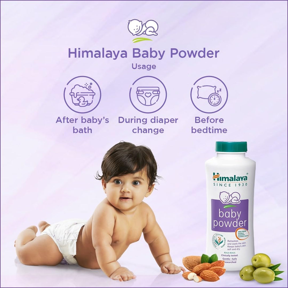 Himalaya Powder For Baby, (100G)