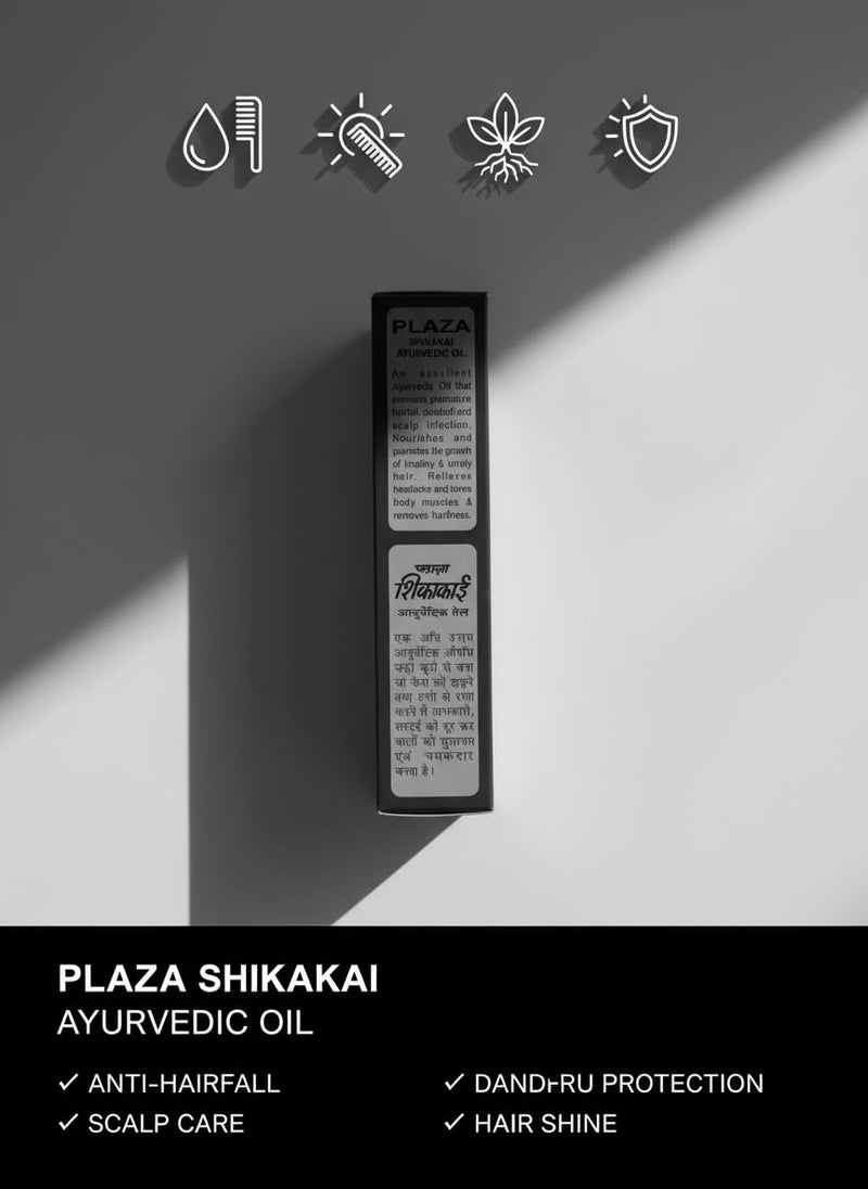 Plaza Shikakai Anti HairFall Ayurvedic Oil, 200 ml