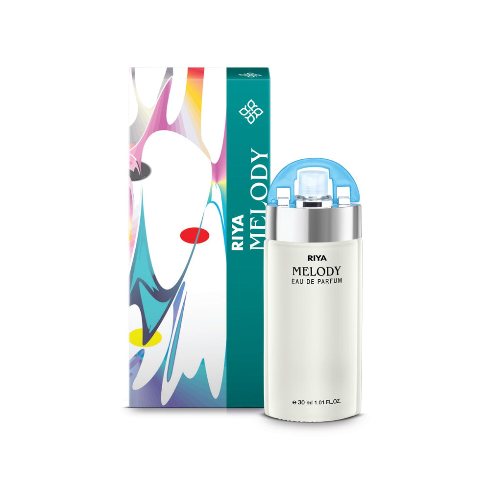 RIYA MELODY (Sea Green) Perfume for Women - 30 ml | Eau De Parfum with Long Lasting Fragrance | Citrus Floral Fresh Perfume Spray