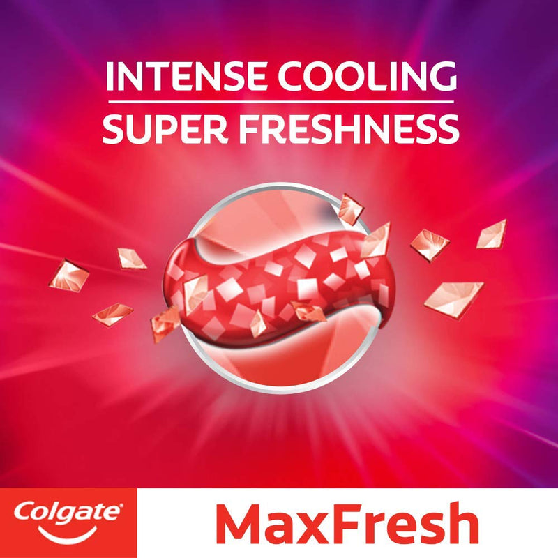 Colgate Maxfresh Red Gel Toothpaste Spicy Fresh, 150G Combo Pack, Freshness