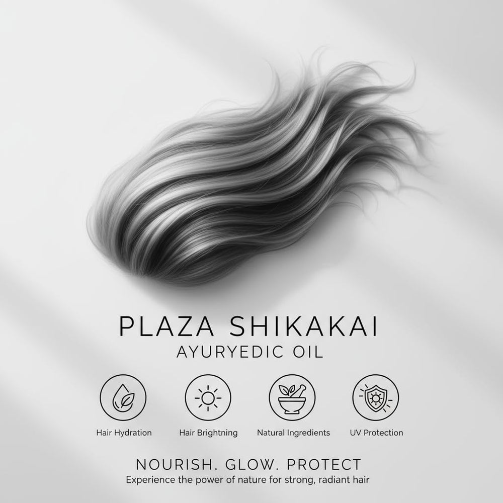 Plaza Shikakai Anti HairFall Ayurvedic Oil, 200 ml